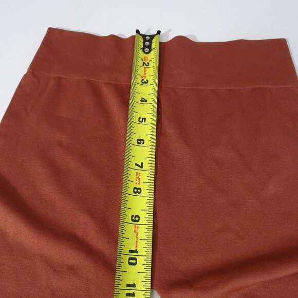 New Mix Tights Women One Size Rust Brown Nylon Spandex NEW - Picture 7 of 8